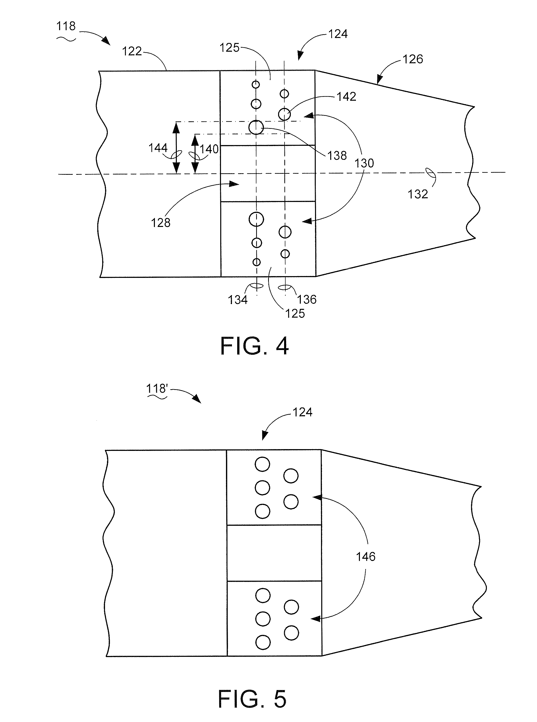 Suspension bend section with stiffness-reducing features