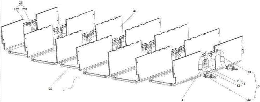 Vehicle-mounted battery thermal management device