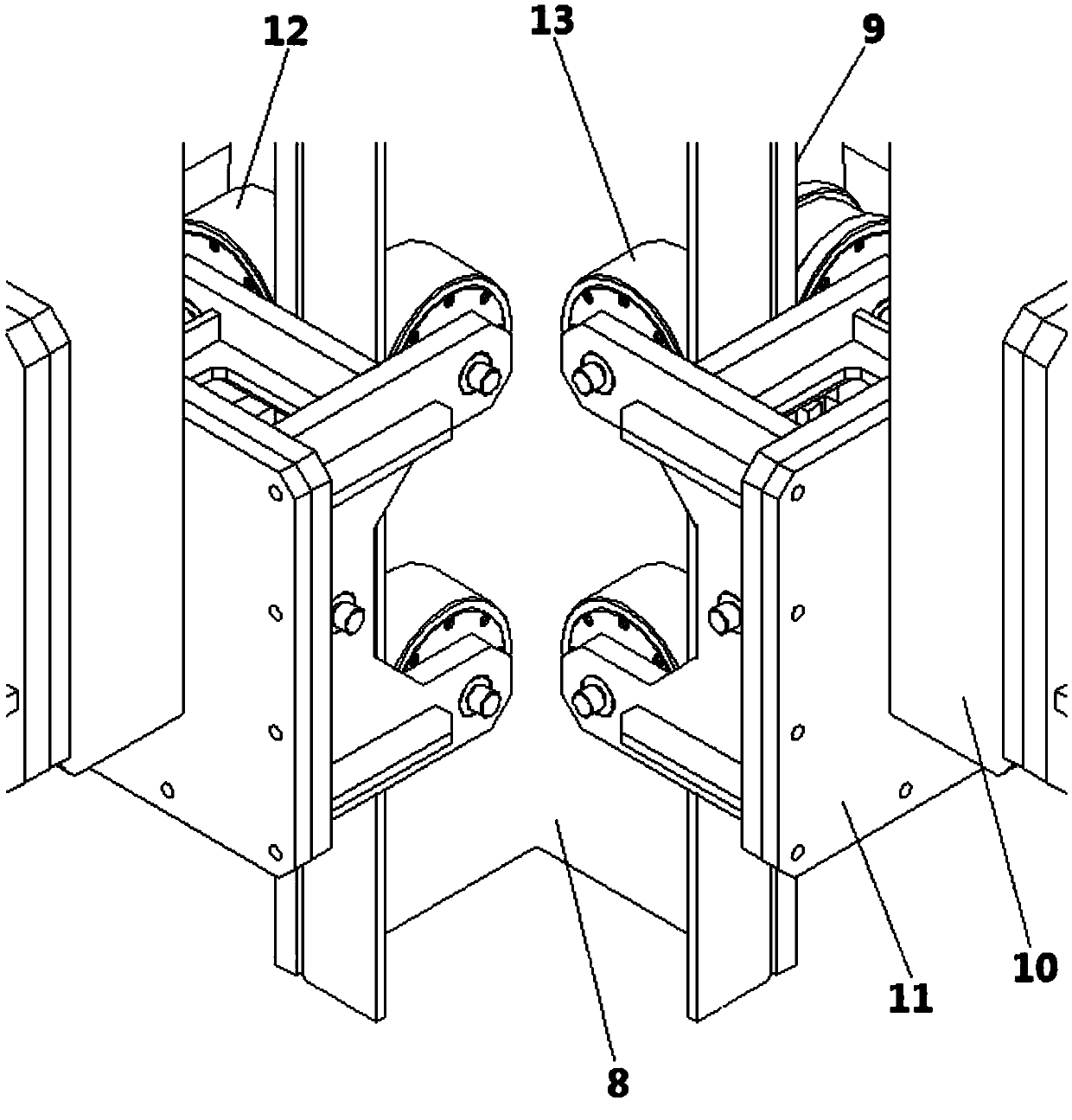 Vehicle lifting device of stereo garage