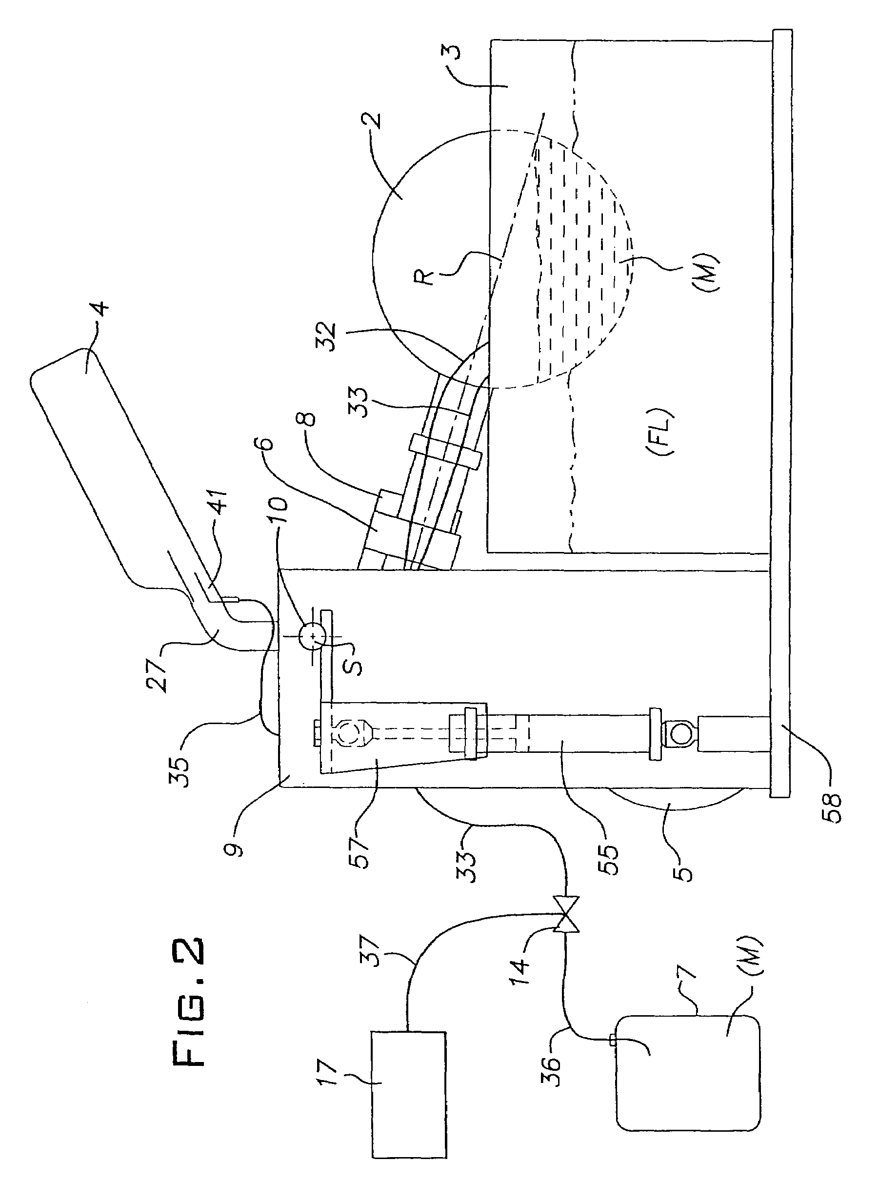 Rotary evaporation with variable dosage metering