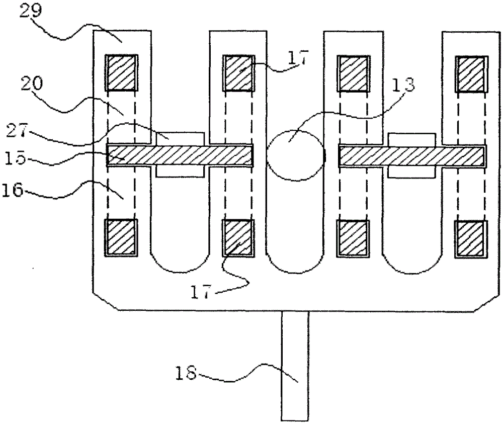 A chain-driven continuous penetration static penetrating device