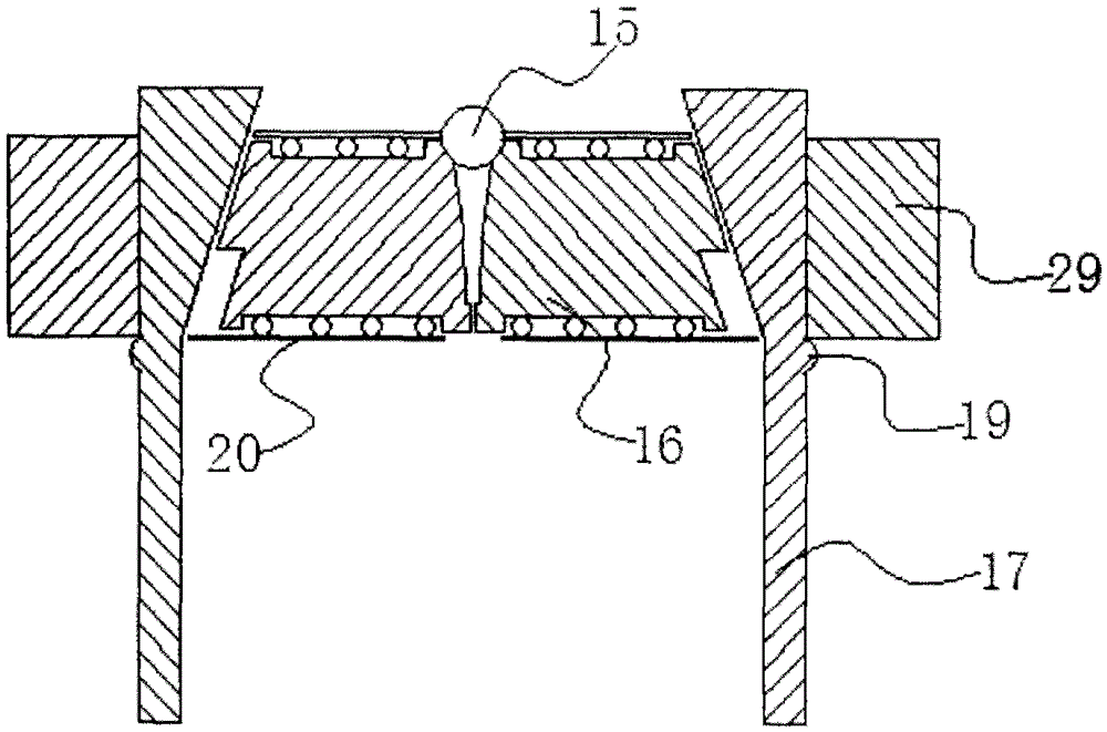 A chain-driven continuous penetration static penetrating device