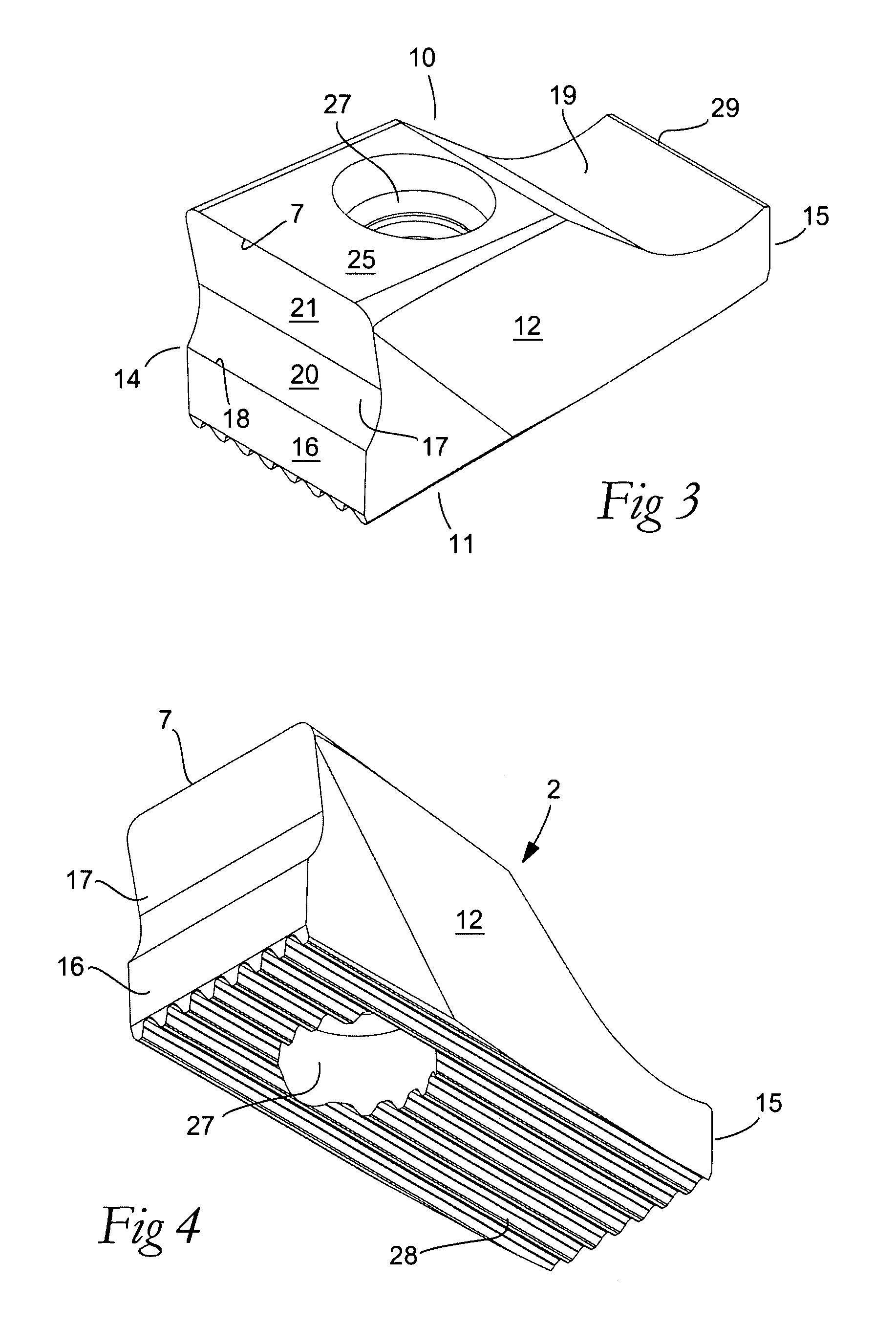Tool and a cutting insert for chip removing machining
