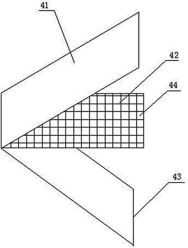 Cast-in-place reverse filter vegetation-type concrete ecological slope protection system and its construction method
