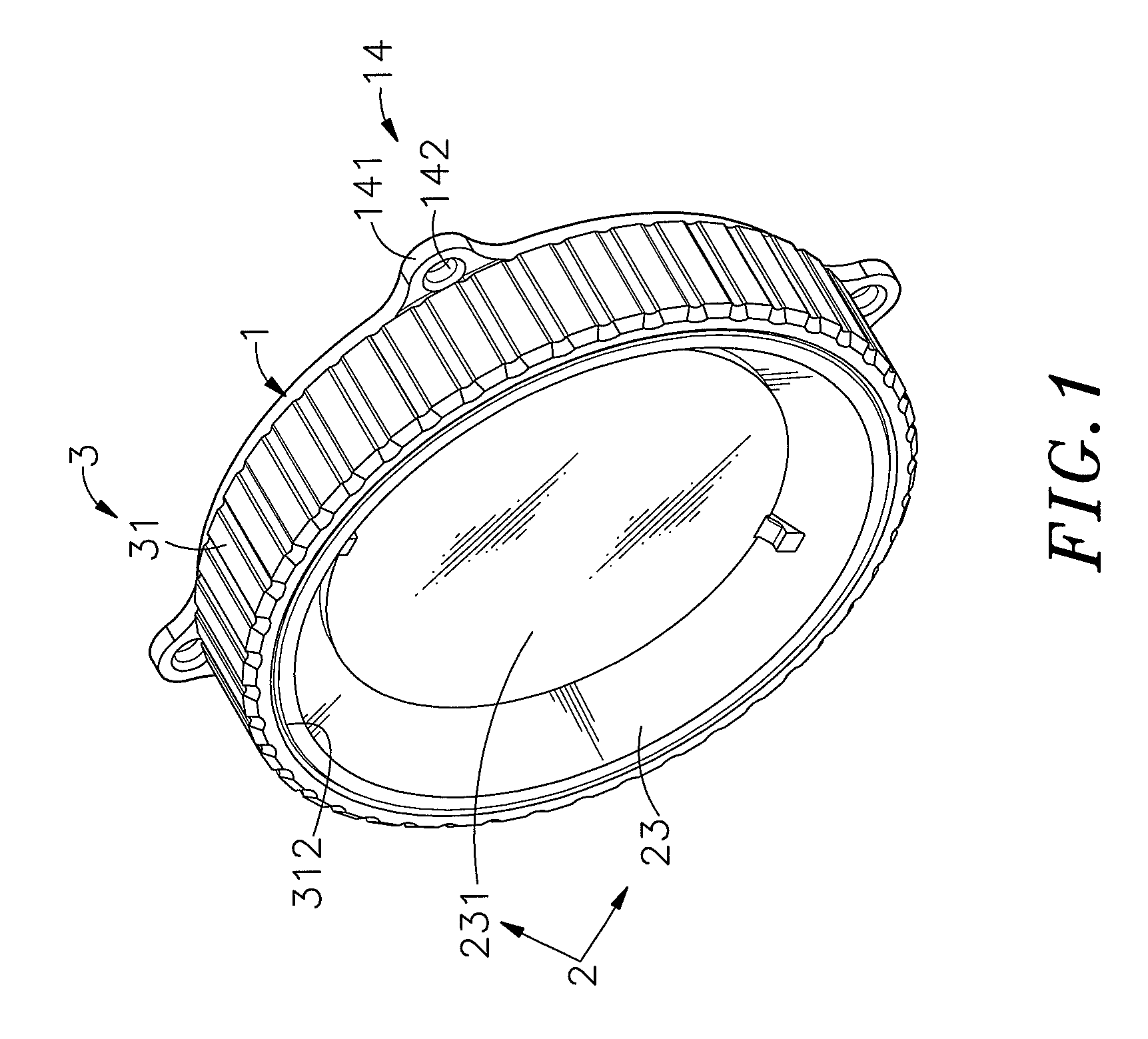 Light-emitting unit adapter module