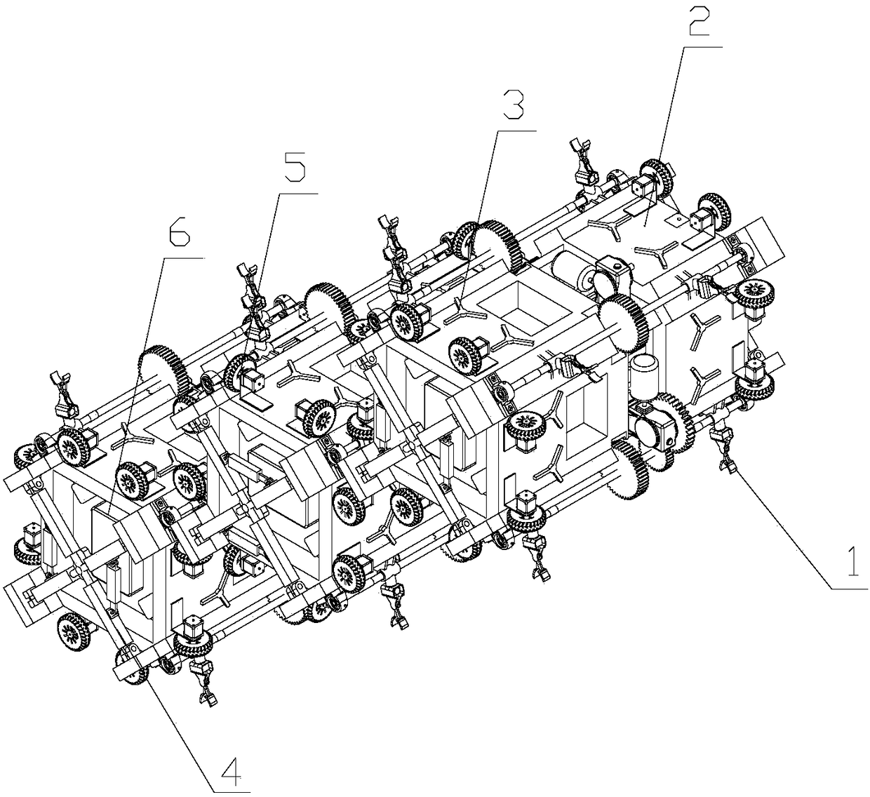 An adaptive stairway cleaning robot and its stair climbing method