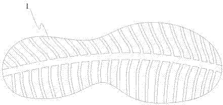 Spine-supporting shock absorption shoe sole and shoe with same