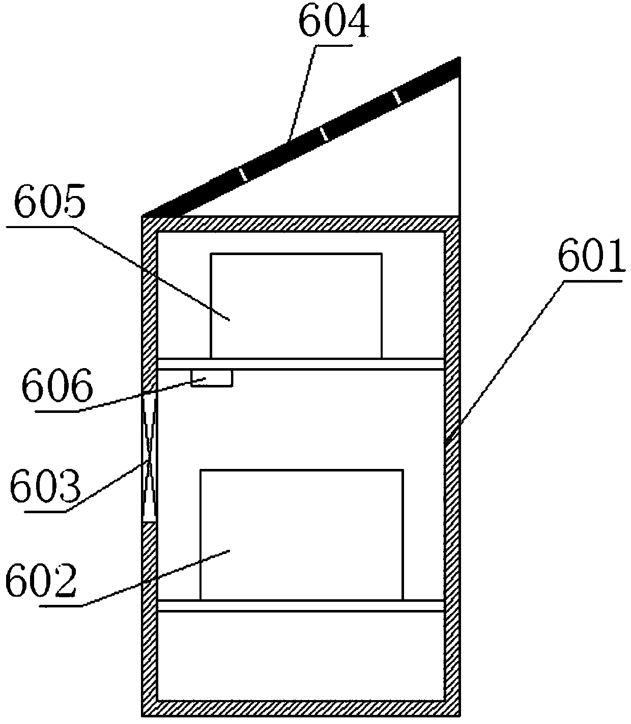 Urban environment online monitoring device