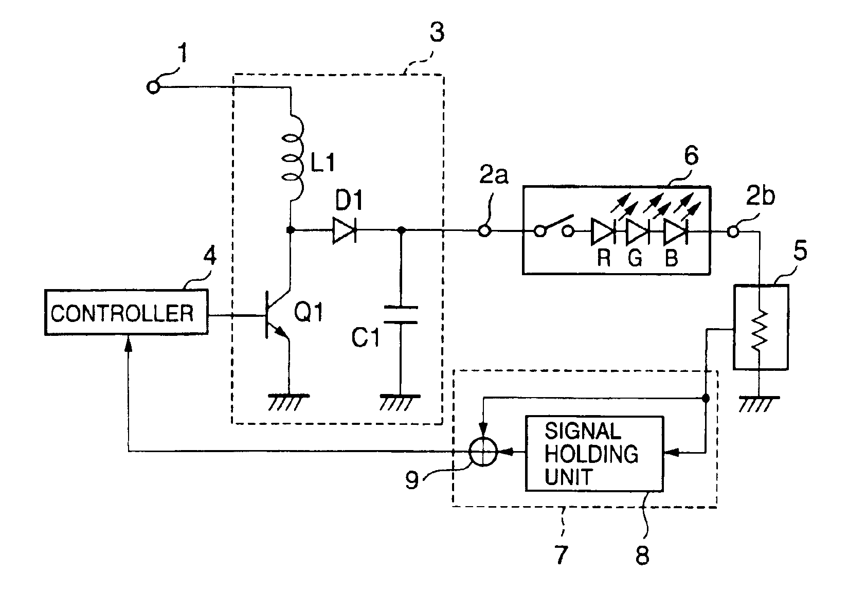 Switching constant-current power supply