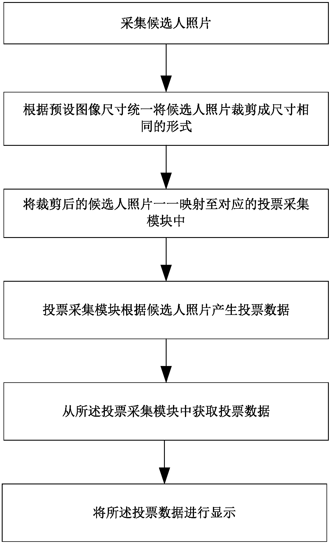 Voting information processing method and device