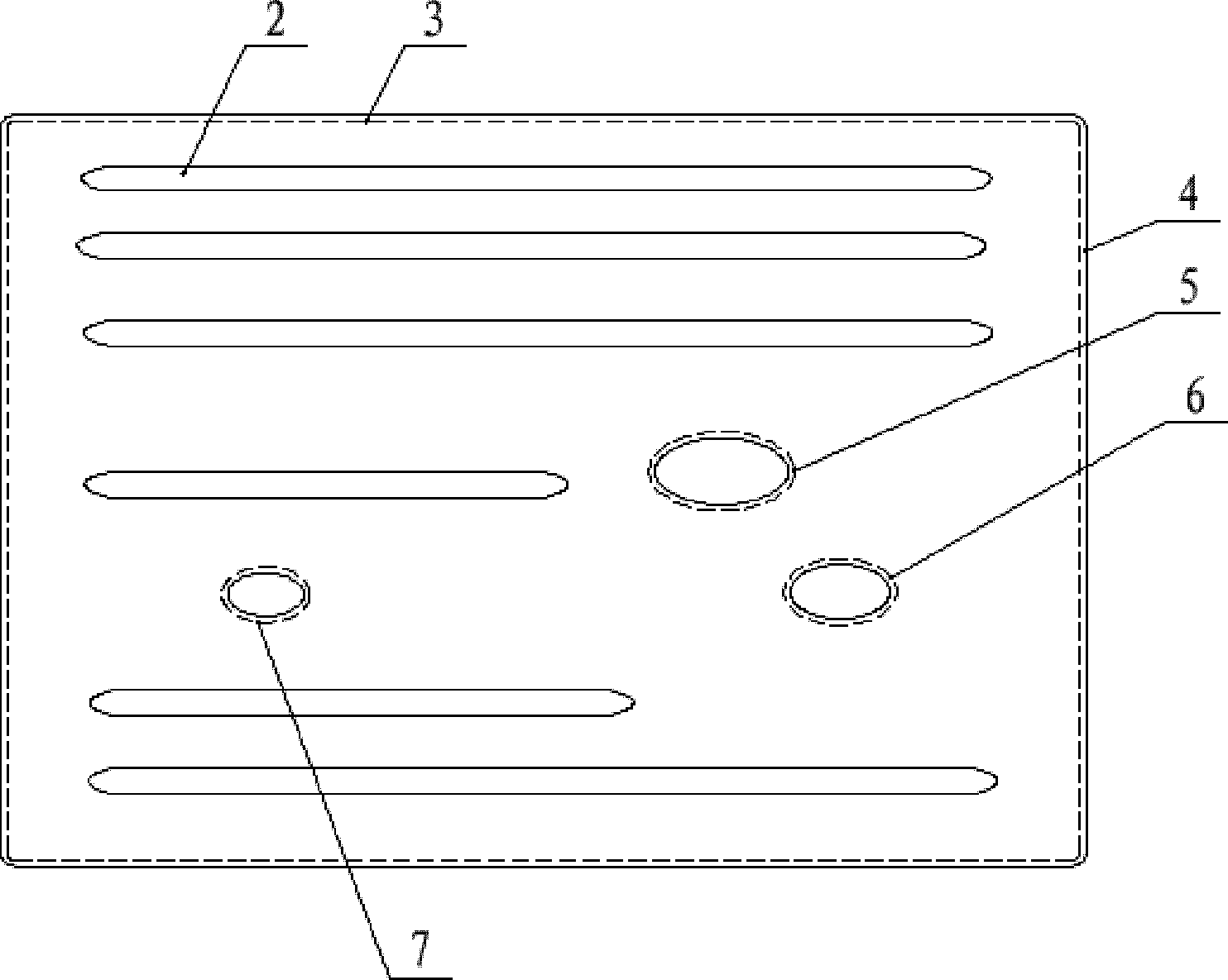 Forming method for cylindrical shell piece with flanged holes