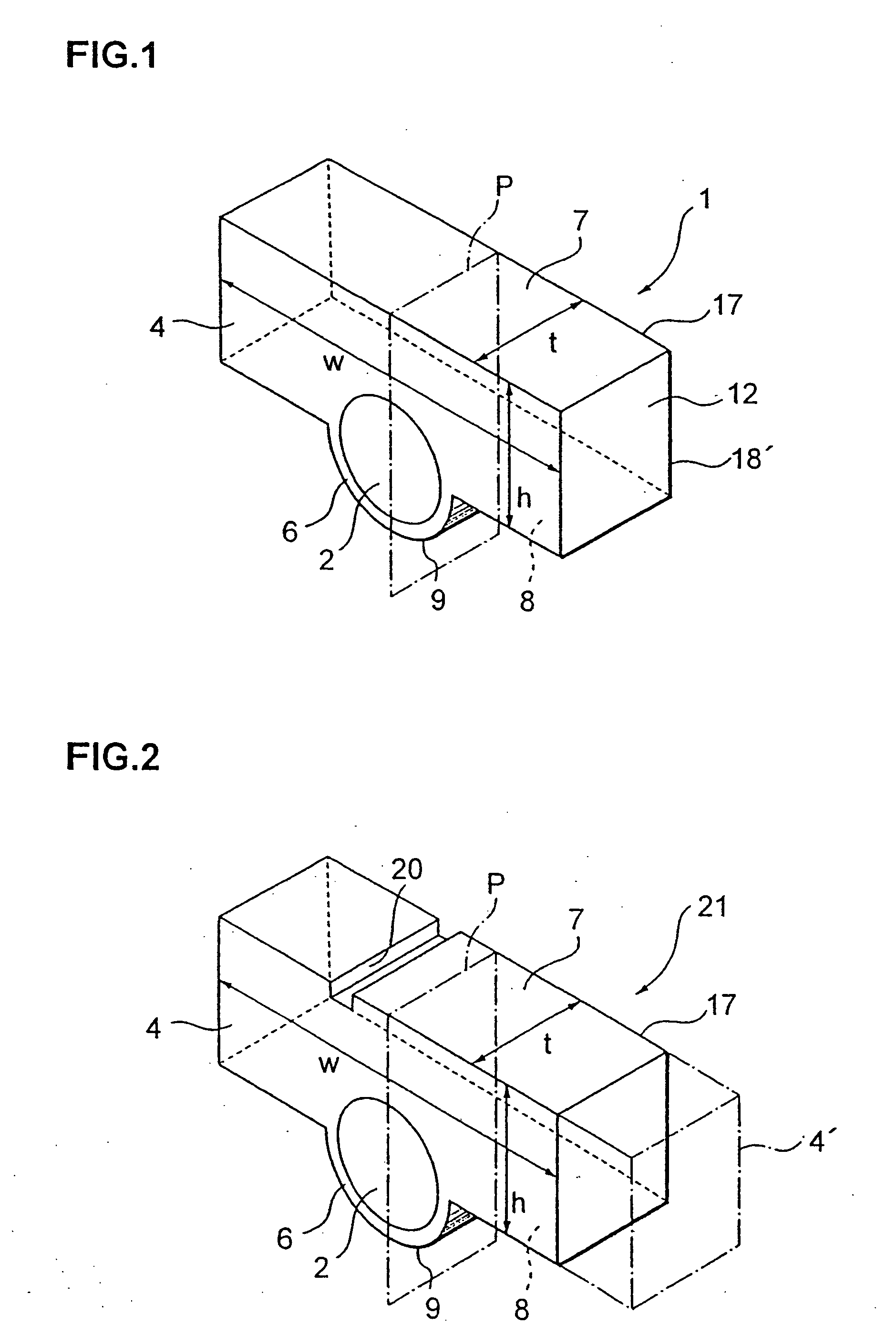 Optical member with handling portion and method for manufacturing optical member and method for mounting optical member and optical module