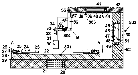 Inner hole grinding device having comprehensive functions