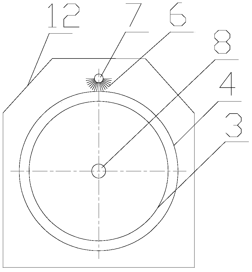 Drum screen capable of automatically and intermittently cleaning screen cloth
