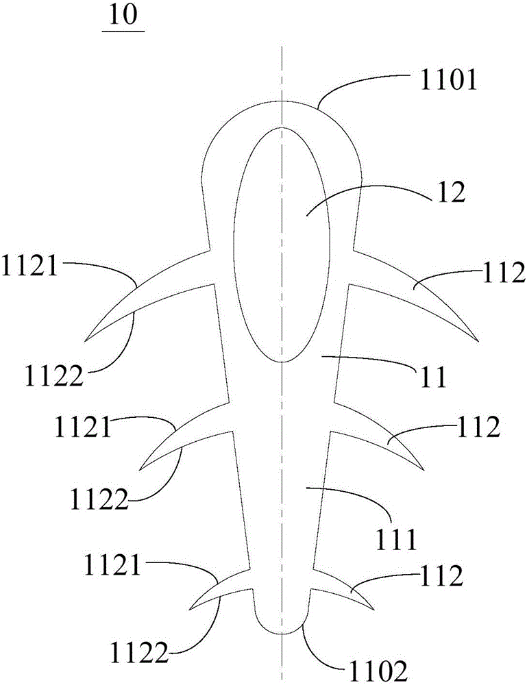 Magnetic force micro robot with multiple cilia, and manufacturing method and control system of magnetic force micro robot