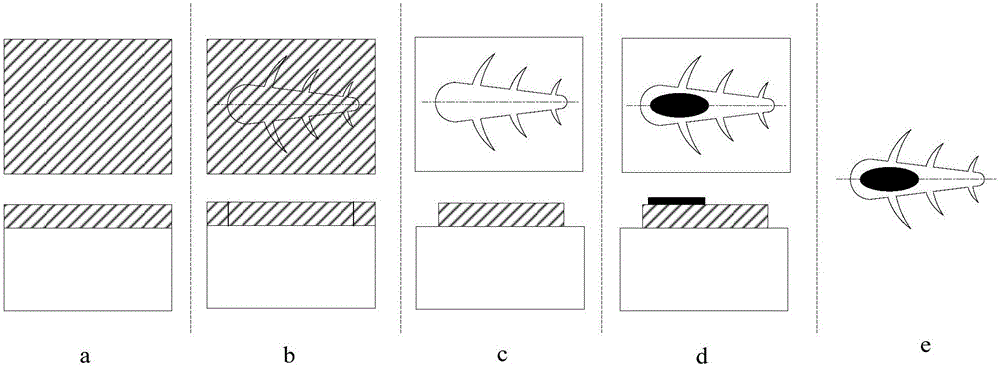 Magnetic force micro robot with multiple cilia, and manufacturing method and control system of magnetic force micro robot