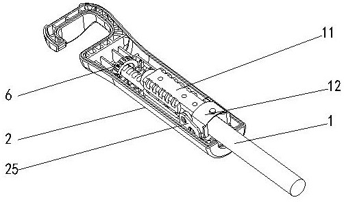 A new type of password lock umbrella handle