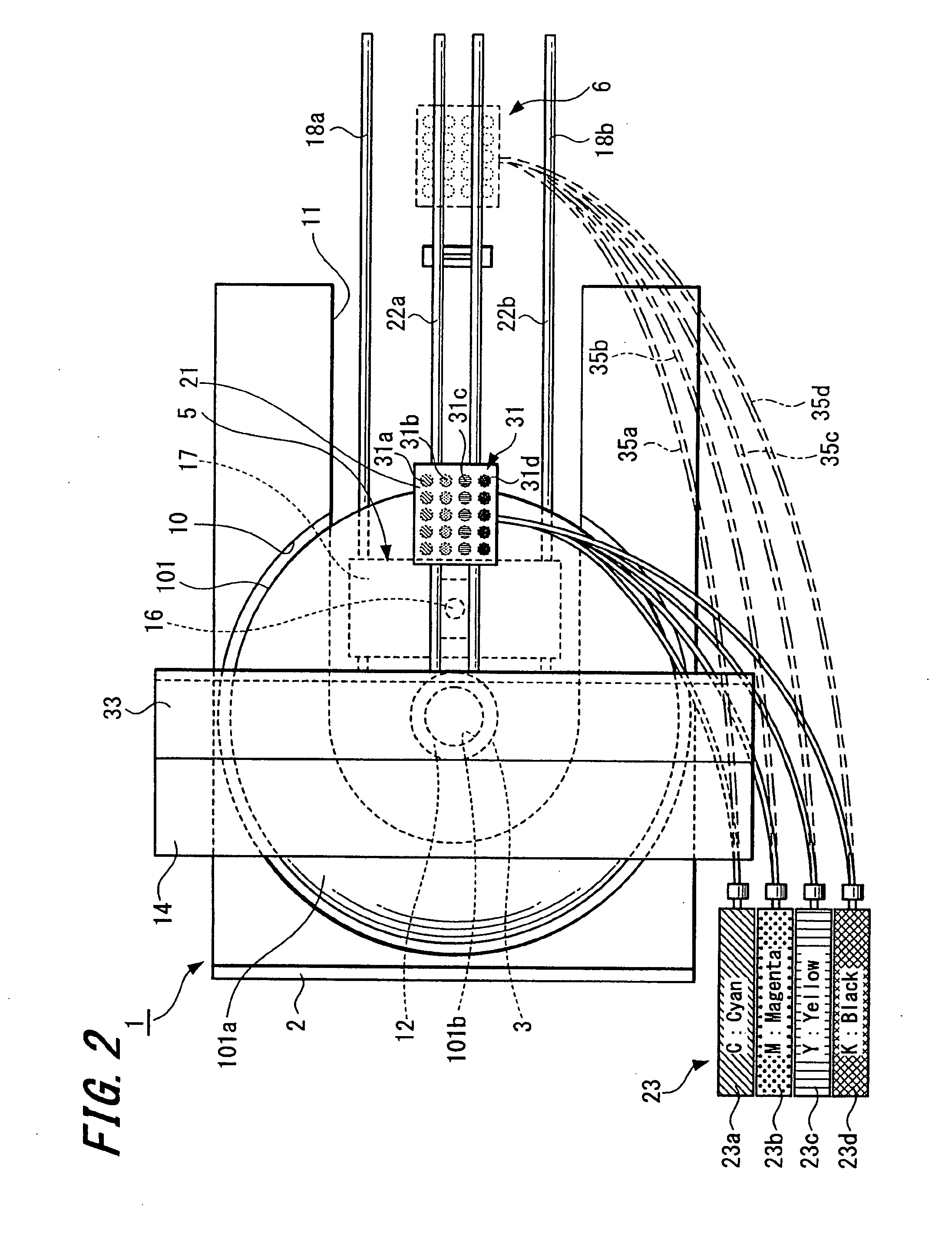 Print apparatus, print method and recording medium driving apparatus