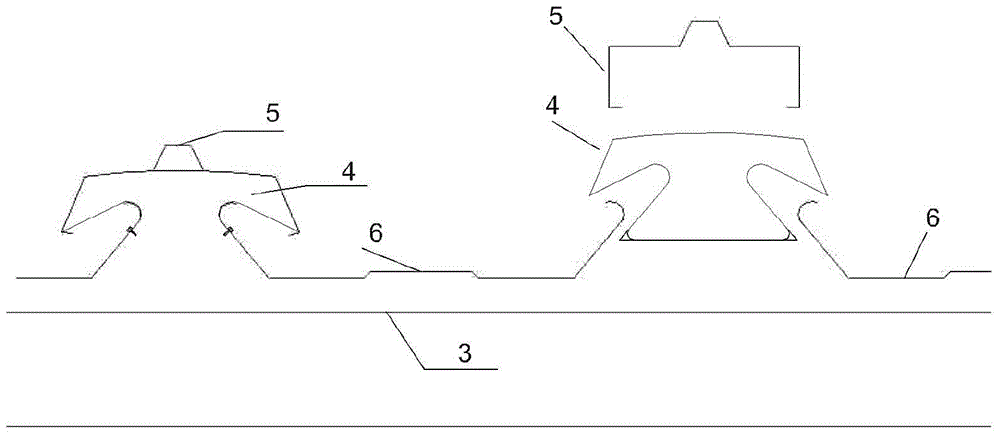 A kind of ∧-shaped building gas building and its construction method