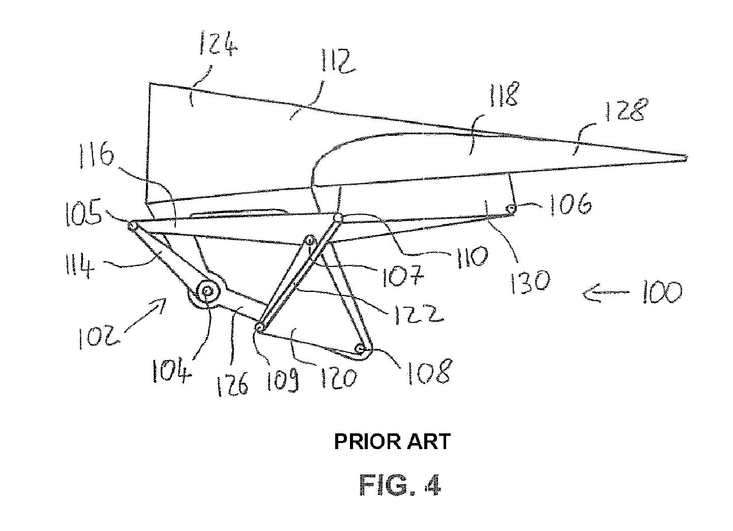 Drive and Guide Arrangement for a Flap which is arranged on an Aircraft Mainplane