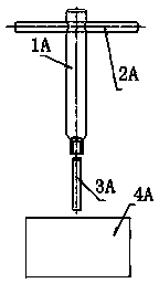 Dual-purpose tool for screwing studs through interference threads or unthreaded hole and use method thereof