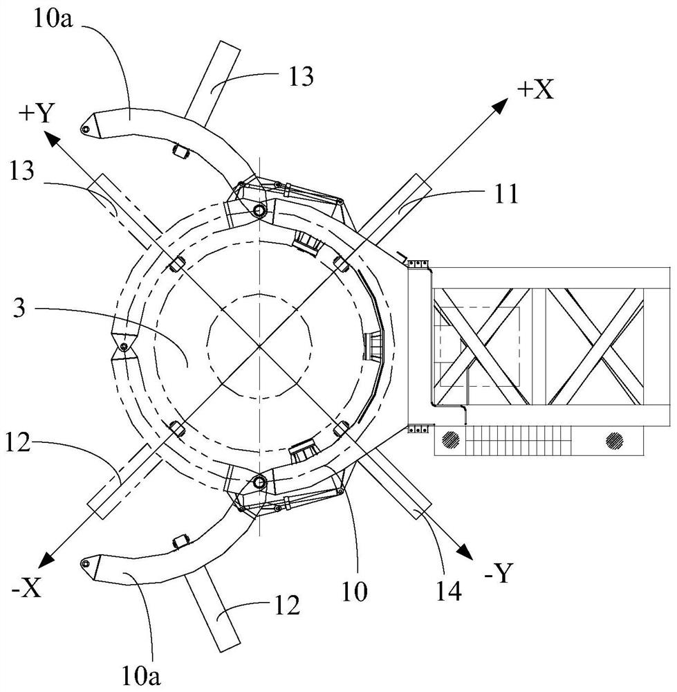 An automatic control method and control system for a pile holding system