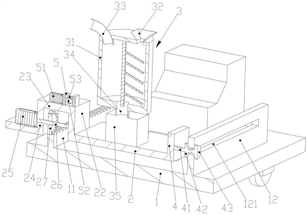 A kind of grouting equipment applied to overlying rock isolation