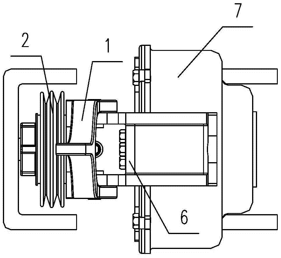 Unit brake cylinder with hand brake