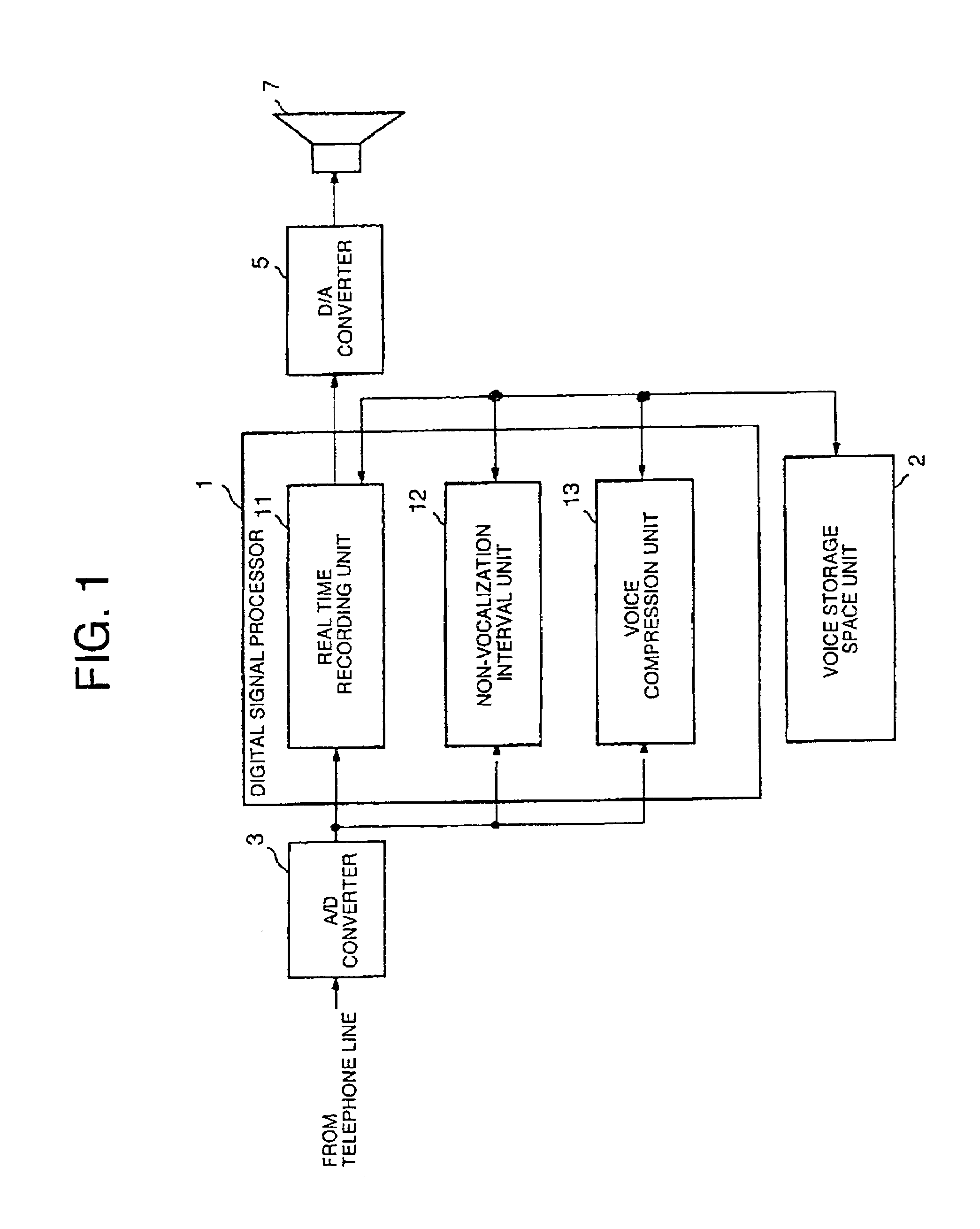 Voice storage device and voice coding device