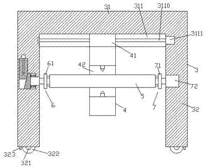 Spiral-thread rod component cleaning equipment