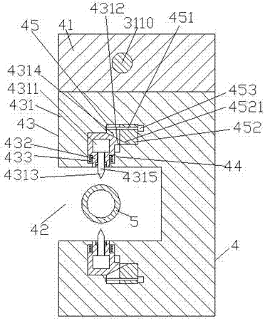 Spiral-thread rod component cleaning equipment