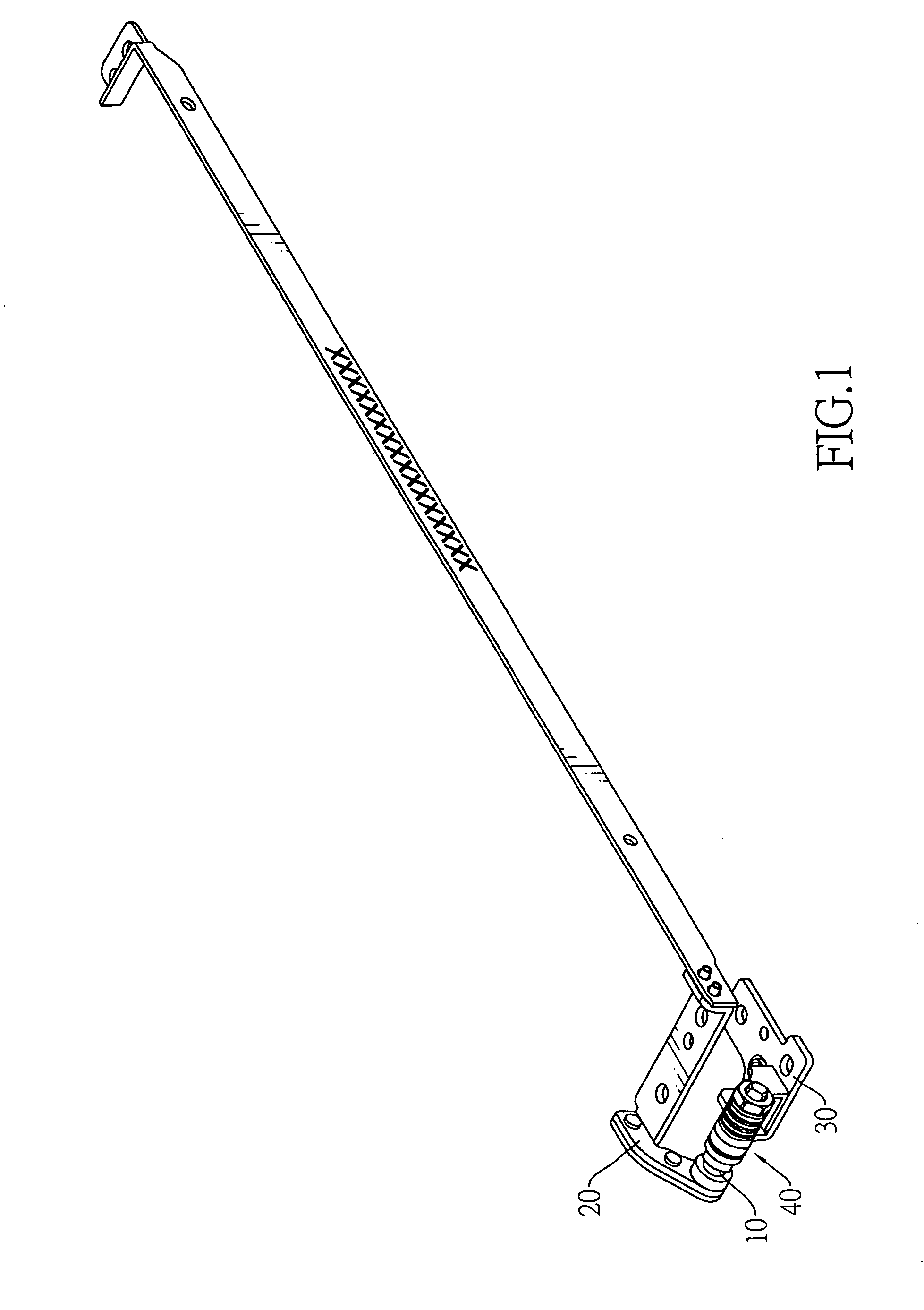 Variable friction hinge