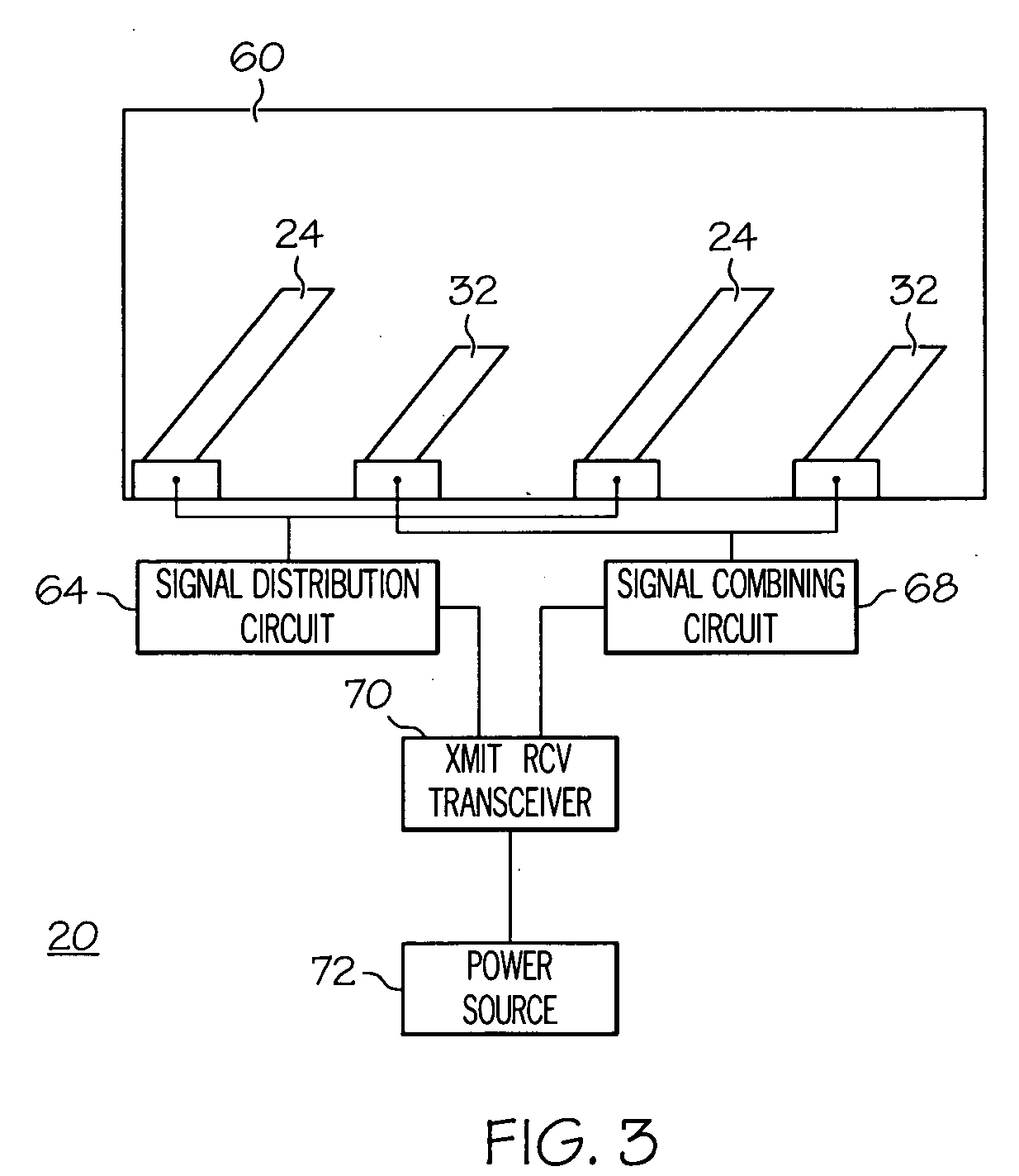 Dual frequency antenna system