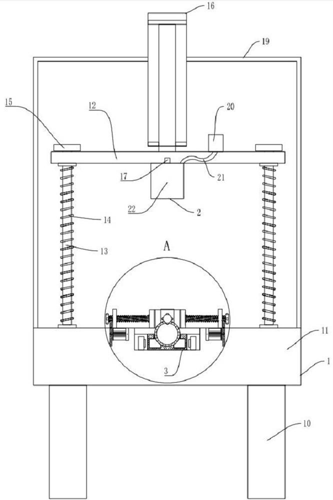 A workbench for intelligent motor assembly based on pneumatic and hydraulic structure principles