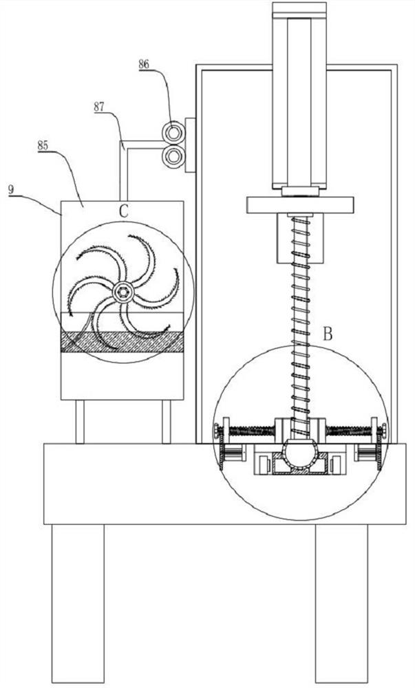 A workbench for intelligent motor assembly based on pneumatic and hydraulic structure principles