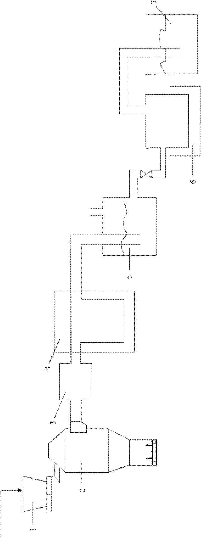 Fluidized furnace device for roasting nickel-molybdenum concentrate and method for roasting nickel-molybdenum concentrate