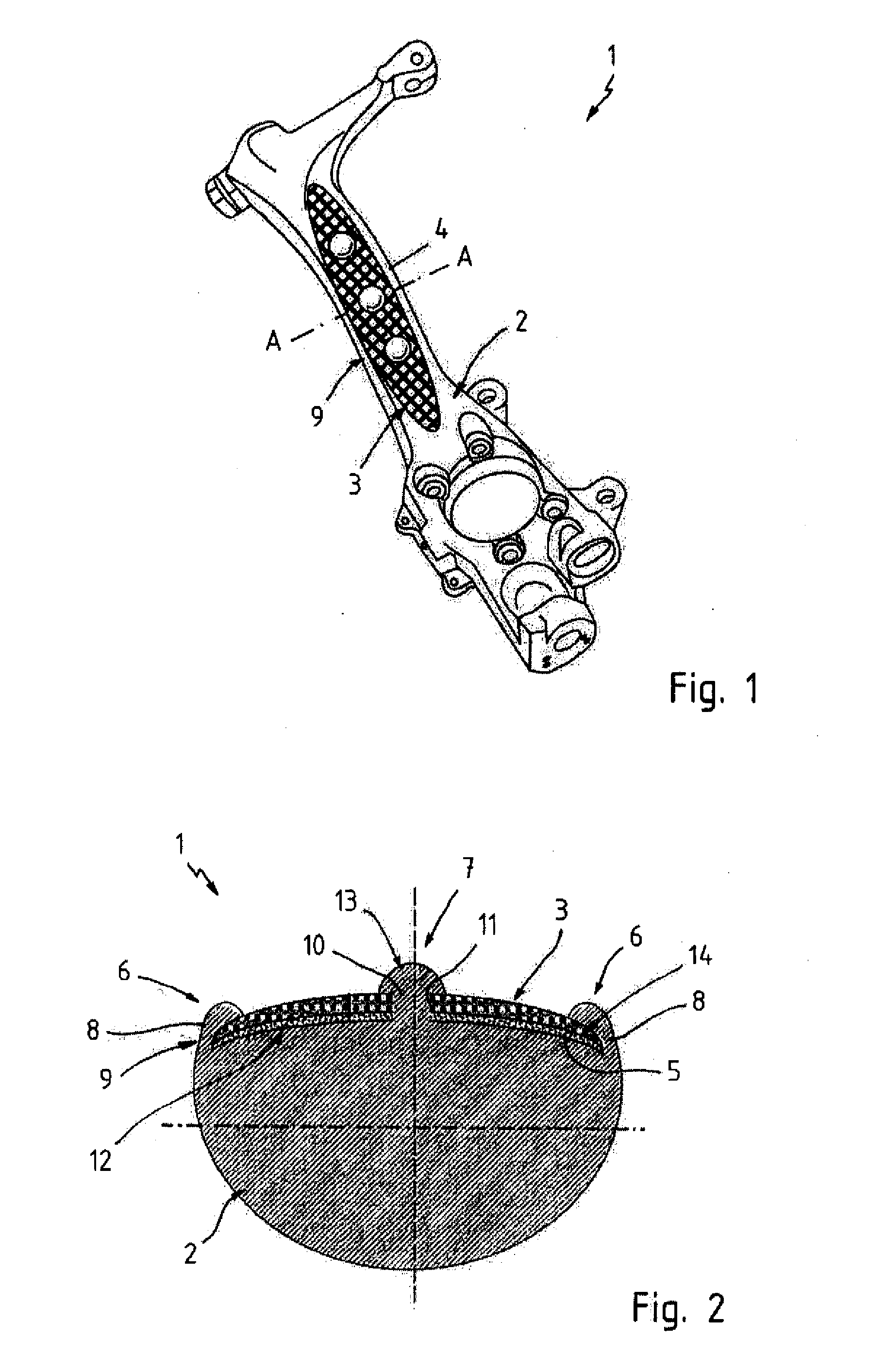 Chassis structure for a motor vehicle