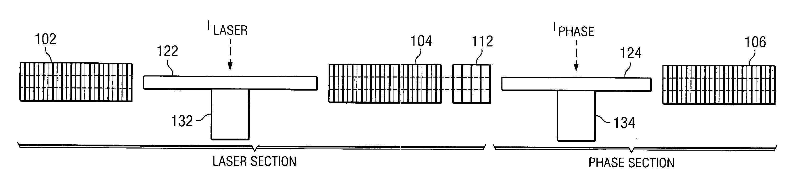 Integrated high speed modulator for grating-outcoupled surface emitting lasers