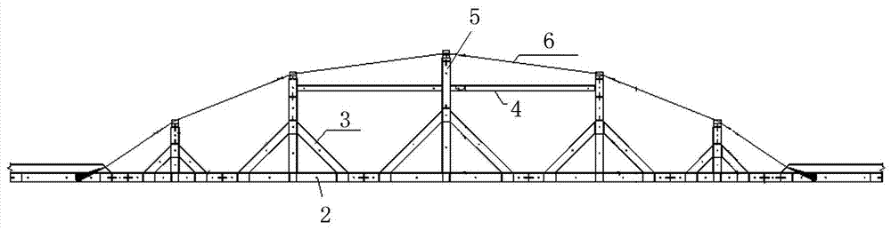 A connection structure between a prestressed steel cable or a steel strand and a pole end