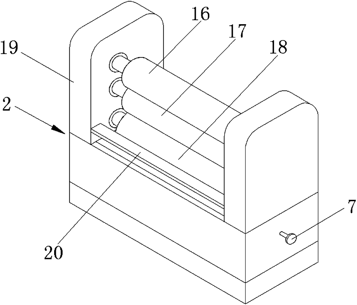 Gravure printing machine