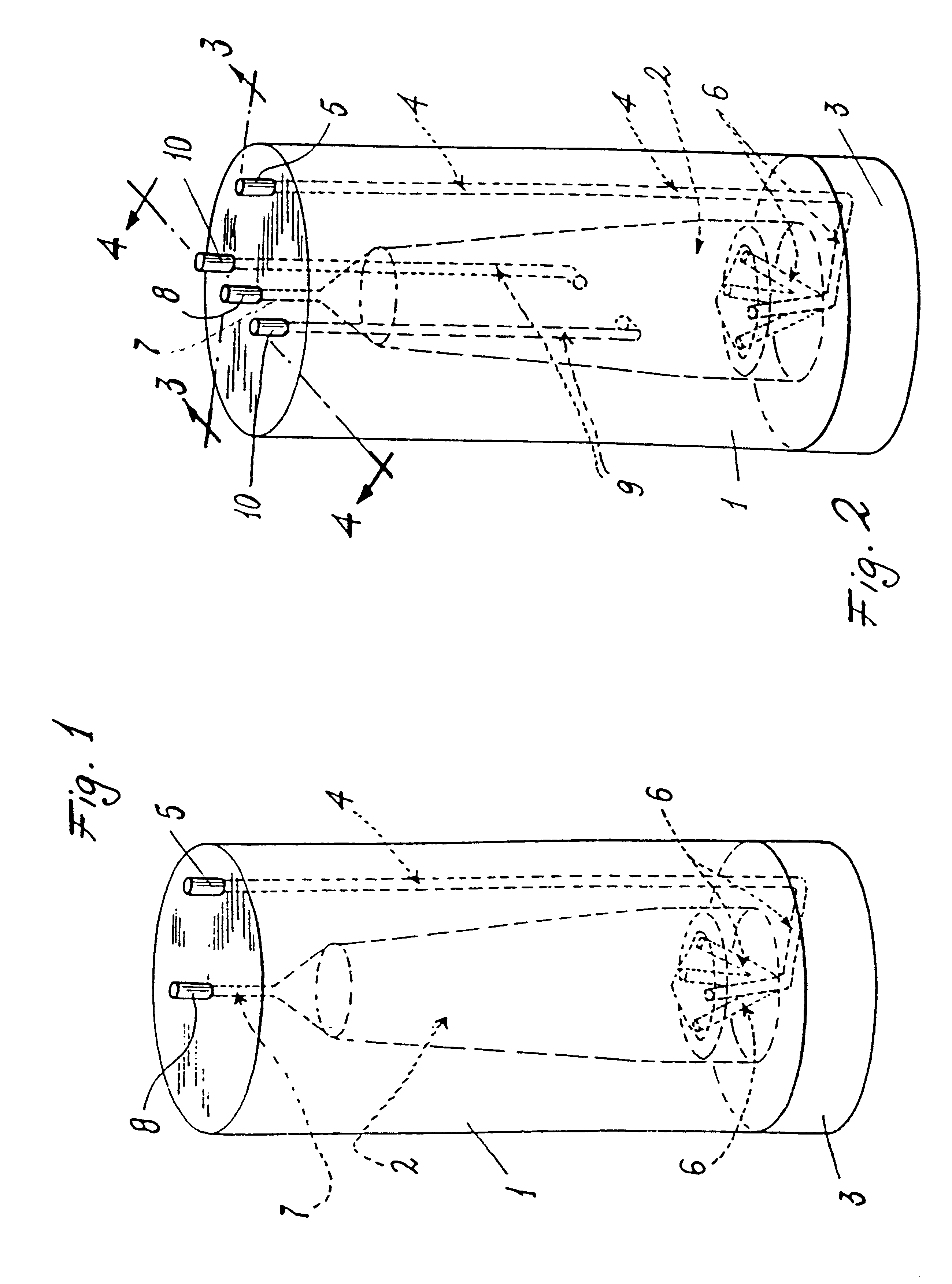 Device and method for the separation of human or animal cells of different densities from cellular dispersions which contain them