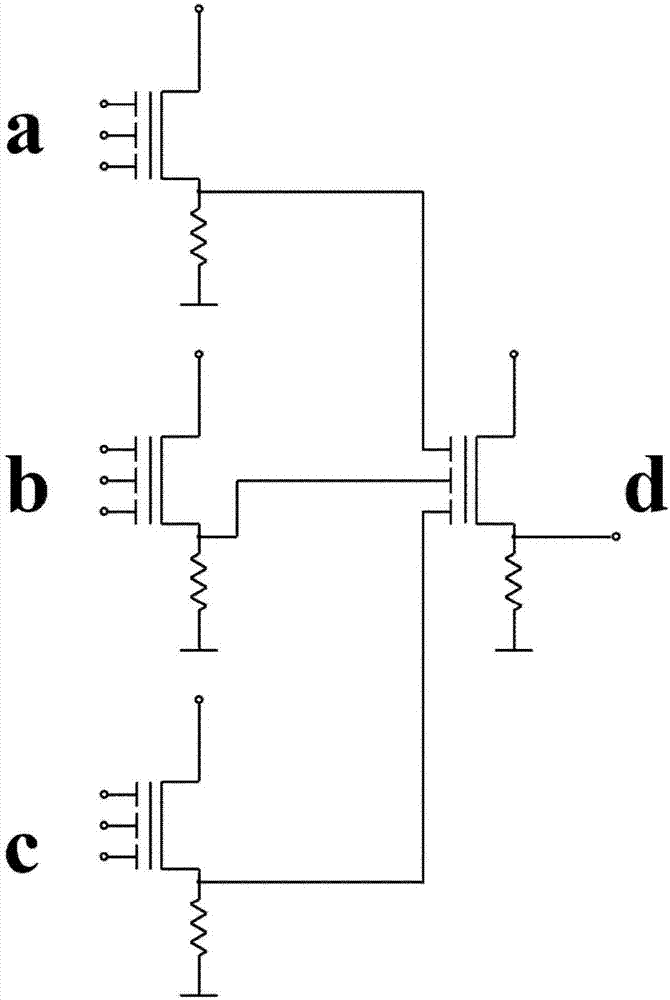 Multiple grid electrode neuron transistor, manufacturing method therefor and formed nerve network