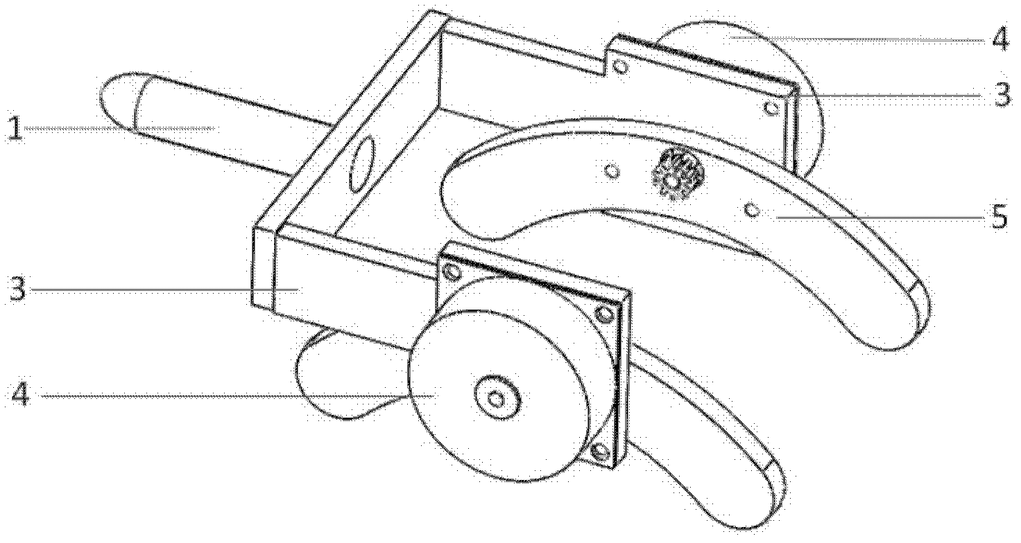 Data acquisition device of three-dimensional ultrasound image based on rear-end scanning