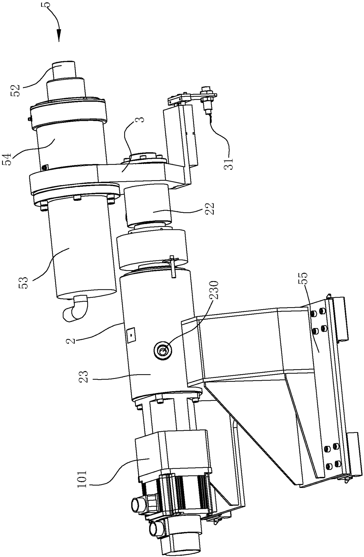 Nut removal equipment