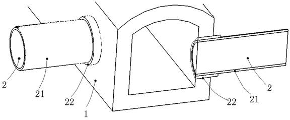 Electrode adjustable structure of safe and efficient submerged arc furnace