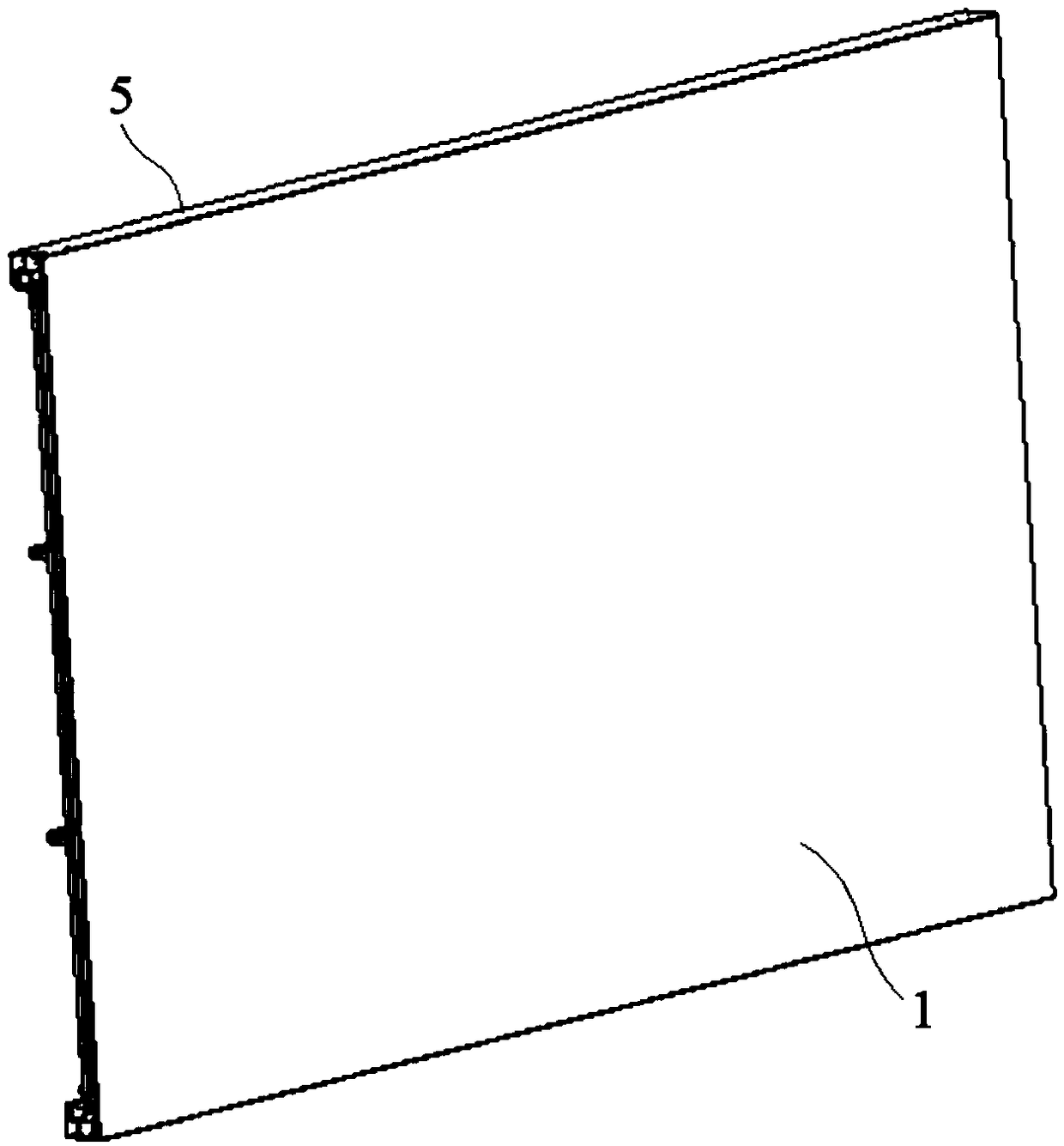 Interactive touch control blackboard