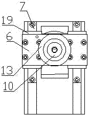 Elliptic grinding wheel finishing machine and finishing method