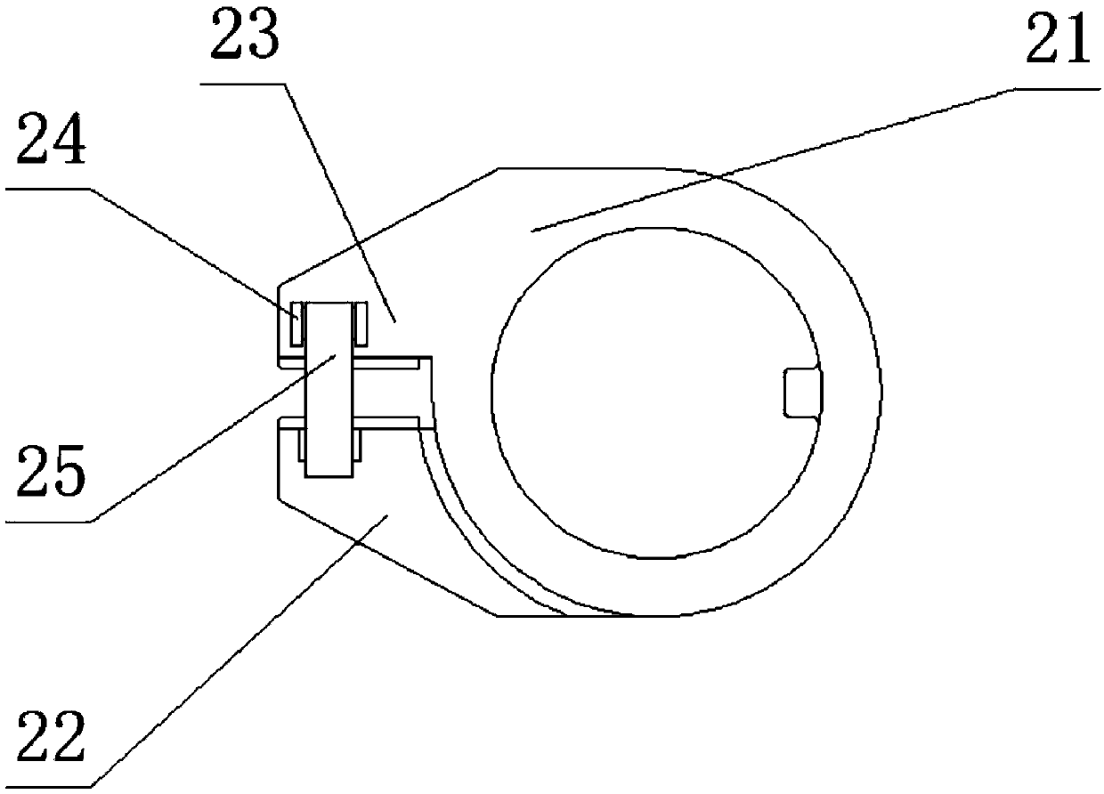 Embroidery auxiliary clamp