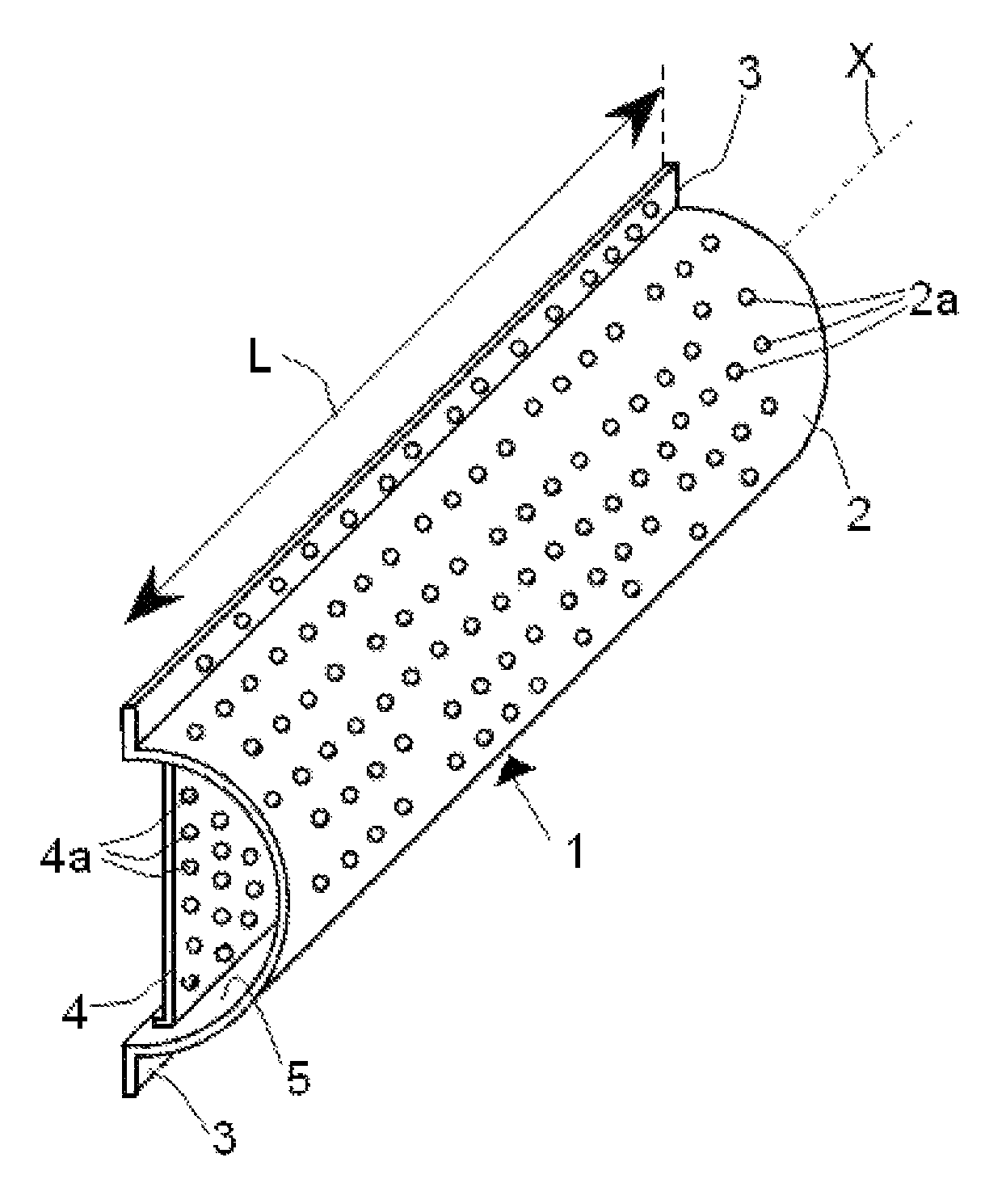 Noise barrier structure with sound-absorbing and sound-redirecting properties, and high performance sound absorber for use in such structure