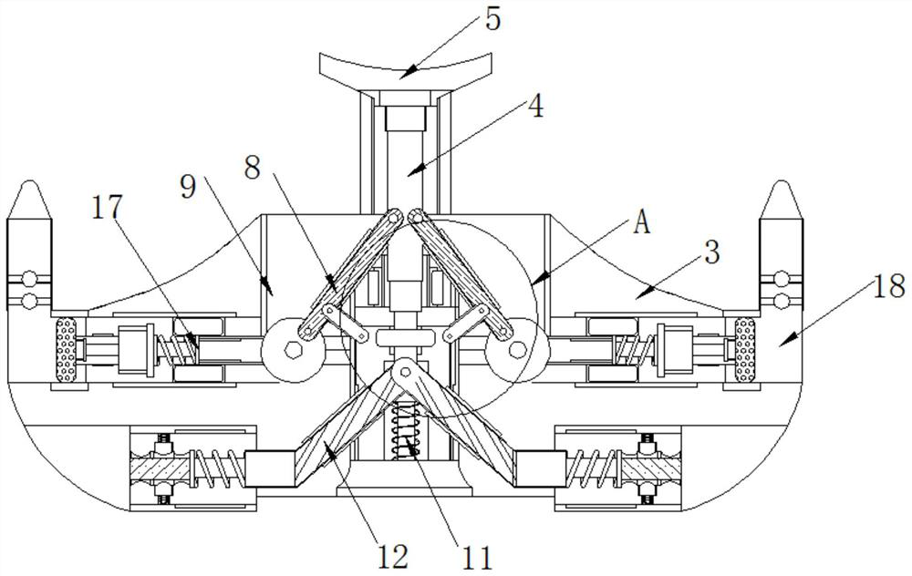 A device for processing optical lenses and automatically controlling the extrusion amount of polishing liquid